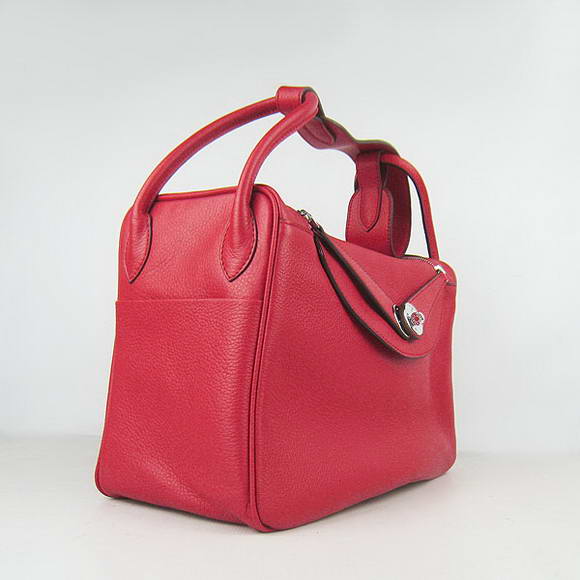 High Quality Replica Hermes Lindy 34CM Shoulder Bag Red - Click Image to Close